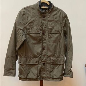 Banana Republic Nylon/Cotton Four-Pocket Jacket